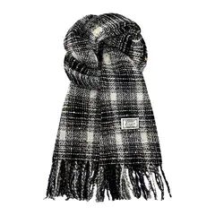 BLWOENS - Bufanda de mujer de invierno - Negro