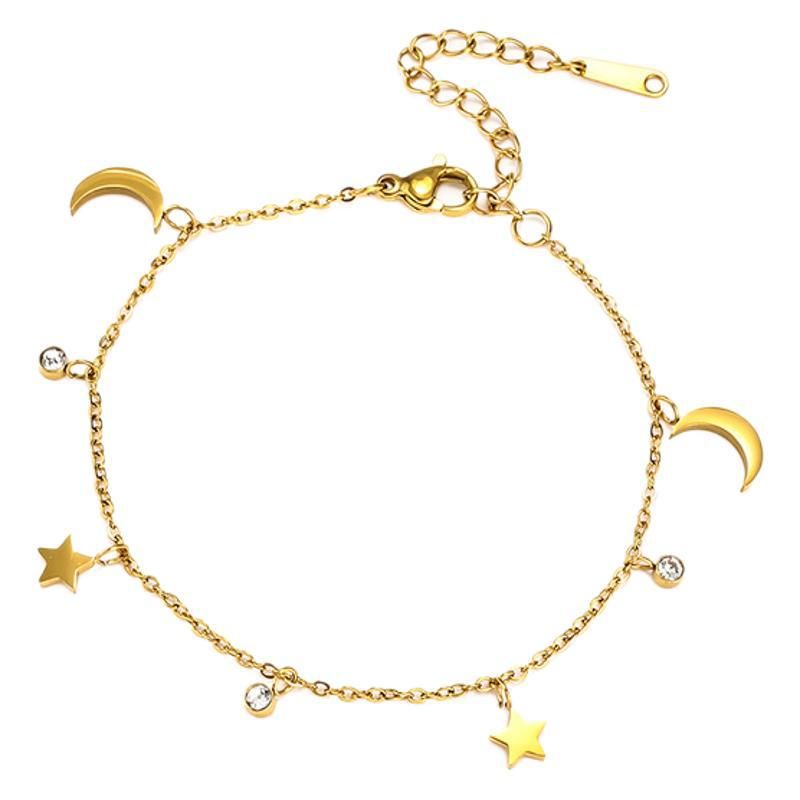 BLWOENS - Pulsera Mujer - Dorada