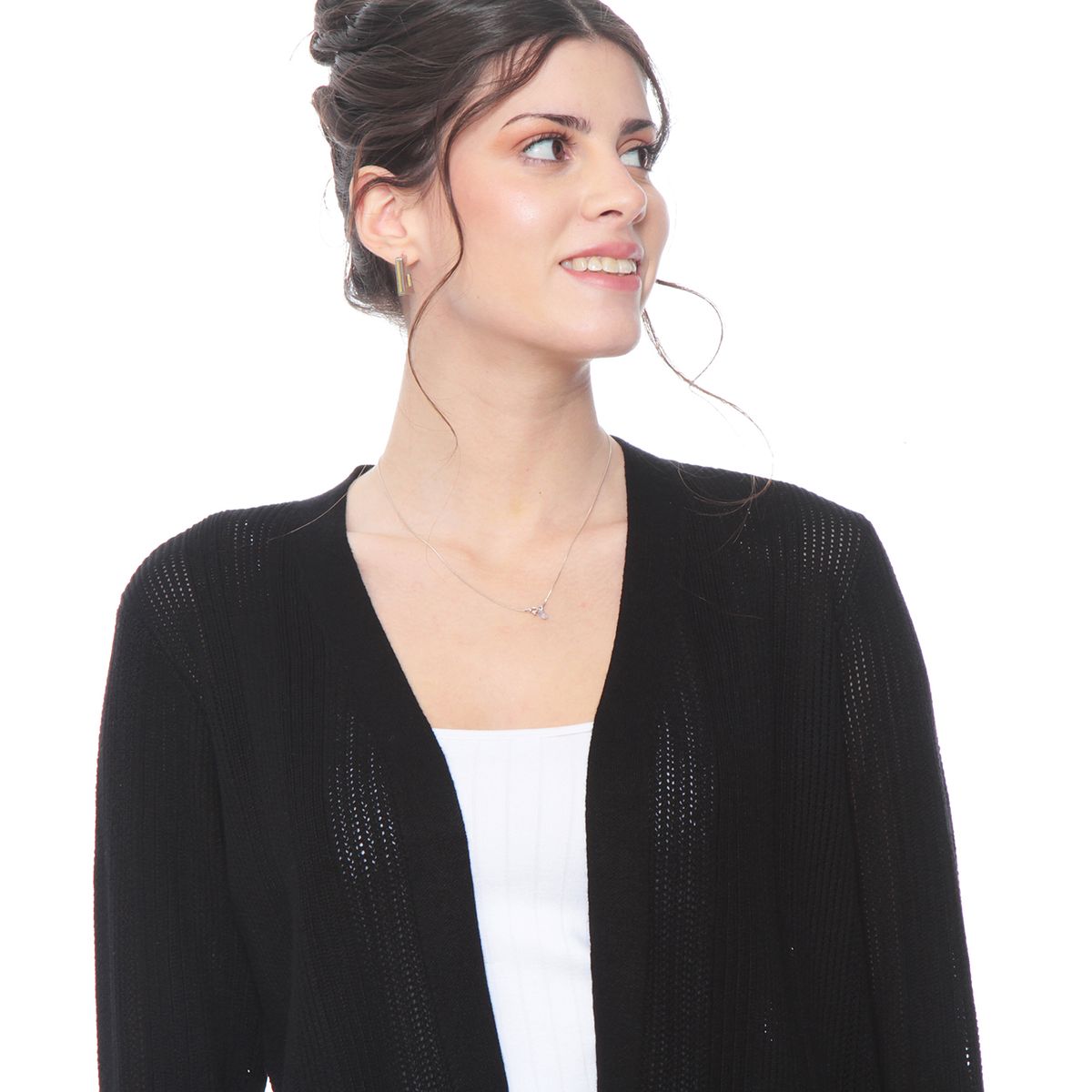 WADOS - CHALECO ABIERTO MANGA 34 SOLIDO