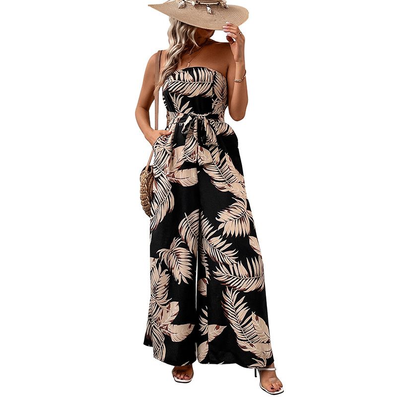 BLWOENS - Mono de verano para mujeres - Negro