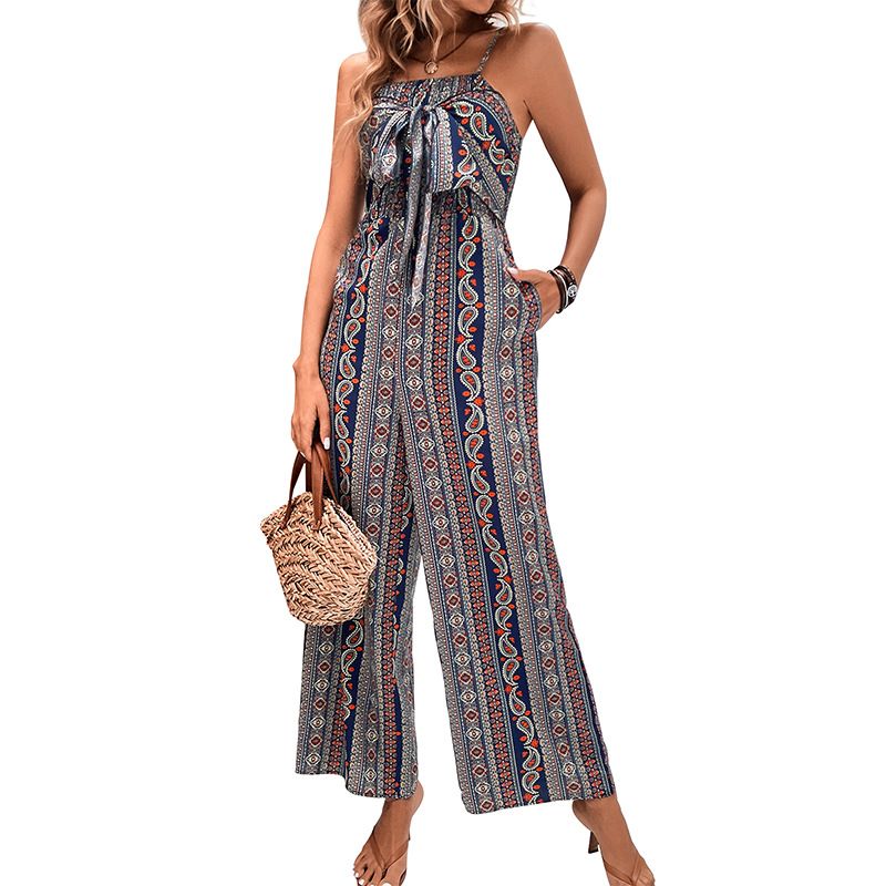 BLWOENS - Mono de verano para mujeres - Azul