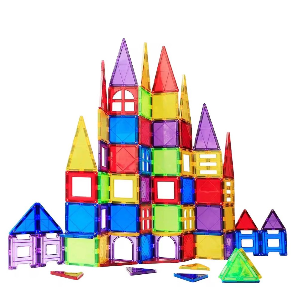 GENERICO - Bloques magnericos 60pcs 3D armables con imanes