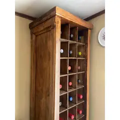 GENERICO - Cava vinos Madera Vertical 45 Botellas