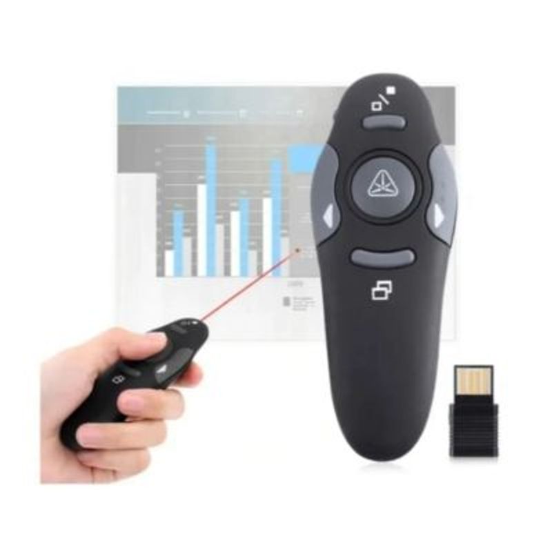GENERICO - Puntero Alta Calidad USB  Presentador Láser USB