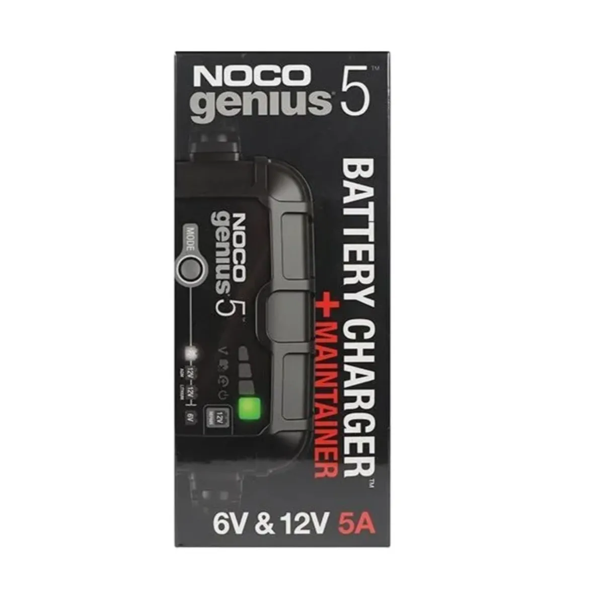 GENERICO - Cargador Bateria Auto Moto Noco® Genius5 6v 12v 120ah