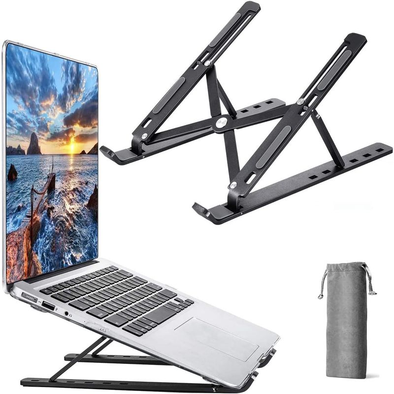 GENERICO - Soporte Elevador Notebook Base Plegable Laptop Portátil