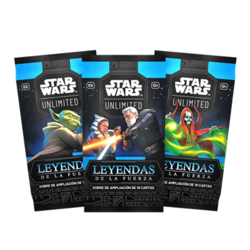 FANTASY FLIGHT GAMES - Star Wars Unlimited Legends of the Force Sobre Inglés