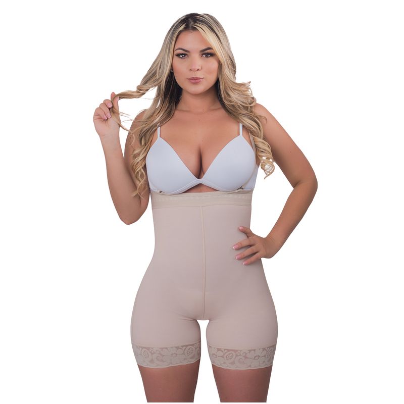 CINTURA SONADA - Faja Short Reductora Colombiana Alta Compresion