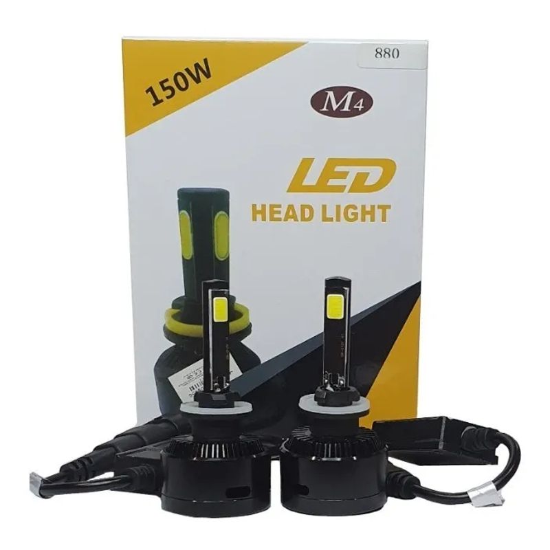 GENERICO - Kit Turbo Led M4 Canbus   M4 - 9005 4 Lados  150w