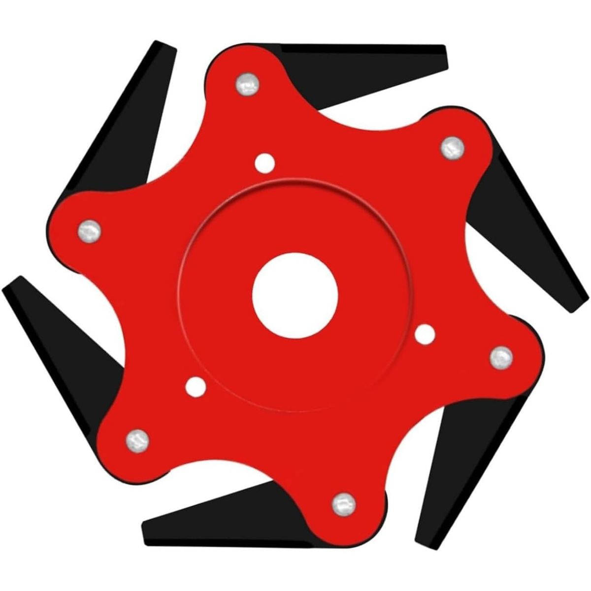 KUANGYE - Discos 6t - Cabezal De Corte De Acero De 6 Cuchillas