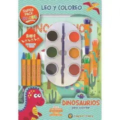 EL GATO DE HOJALATA - Super Pack Dinosaurios para colorear