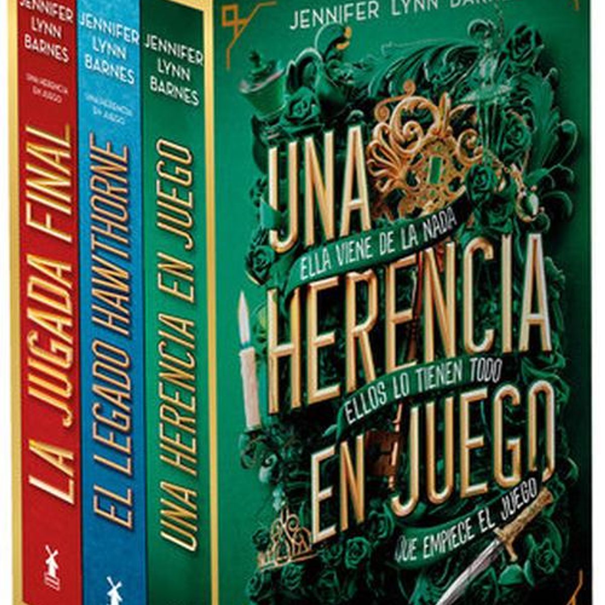 MOLINO - Estuche Una herencia en juego (3 tomos) - J Lynn Barnes