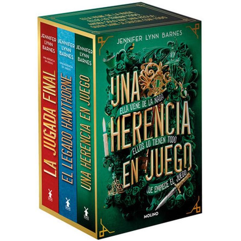 MOLINO - Estuche Una herencia en juego (3 tomos) - J Lynn Barnes
