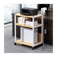 Soporte Impresora Grande 3 Niveles Con Ruedas Mesa Móvil