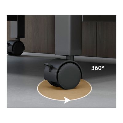 Imagen 2 del producto Soporte Impresora Grande 3 Niveles Con Ruedas Mesa Móvil