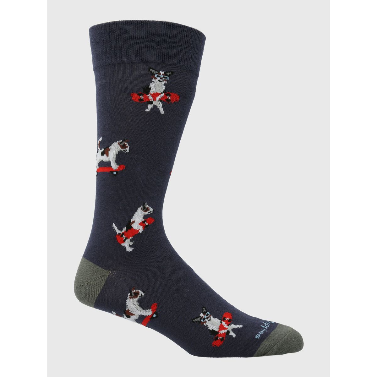 HUSH PUPPIES - Calcetin Algodón Mujer C St Giraffe Gris HUSH PUPPIES