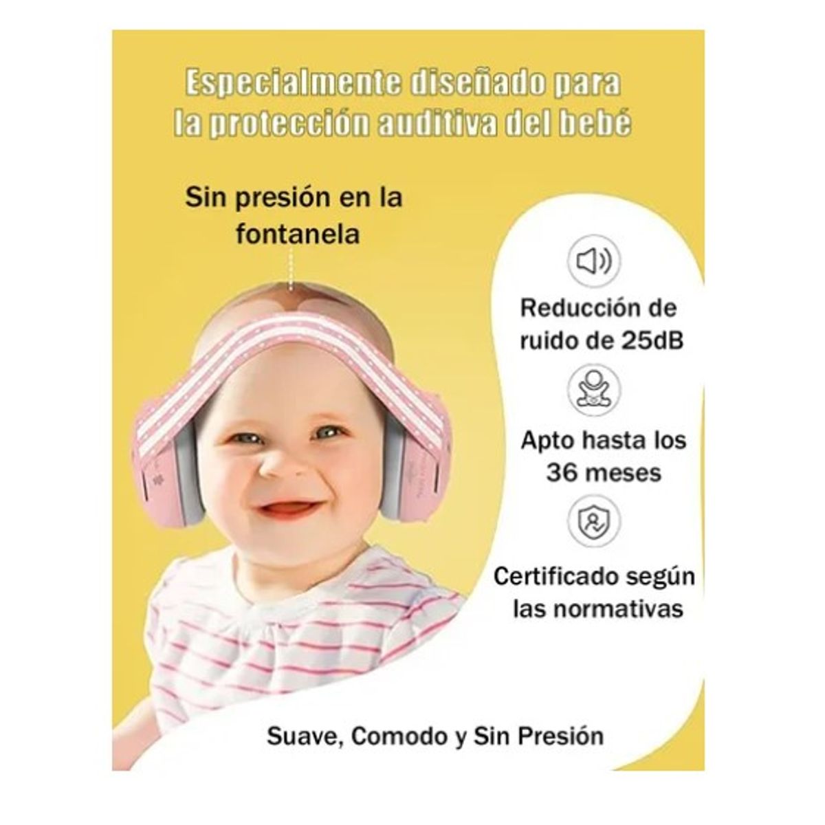 OFERTABKN - Protección Audífonos Antiruido Para Bebes Niños Autismo
