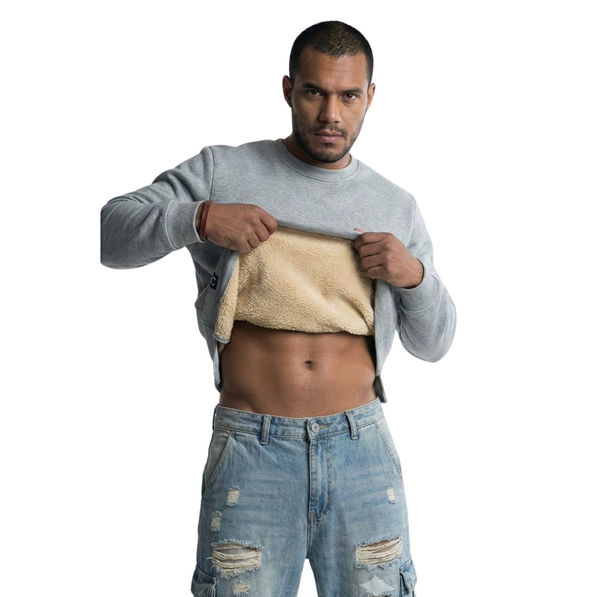 D'JOE - Jersey Poleron Forrado Hombre