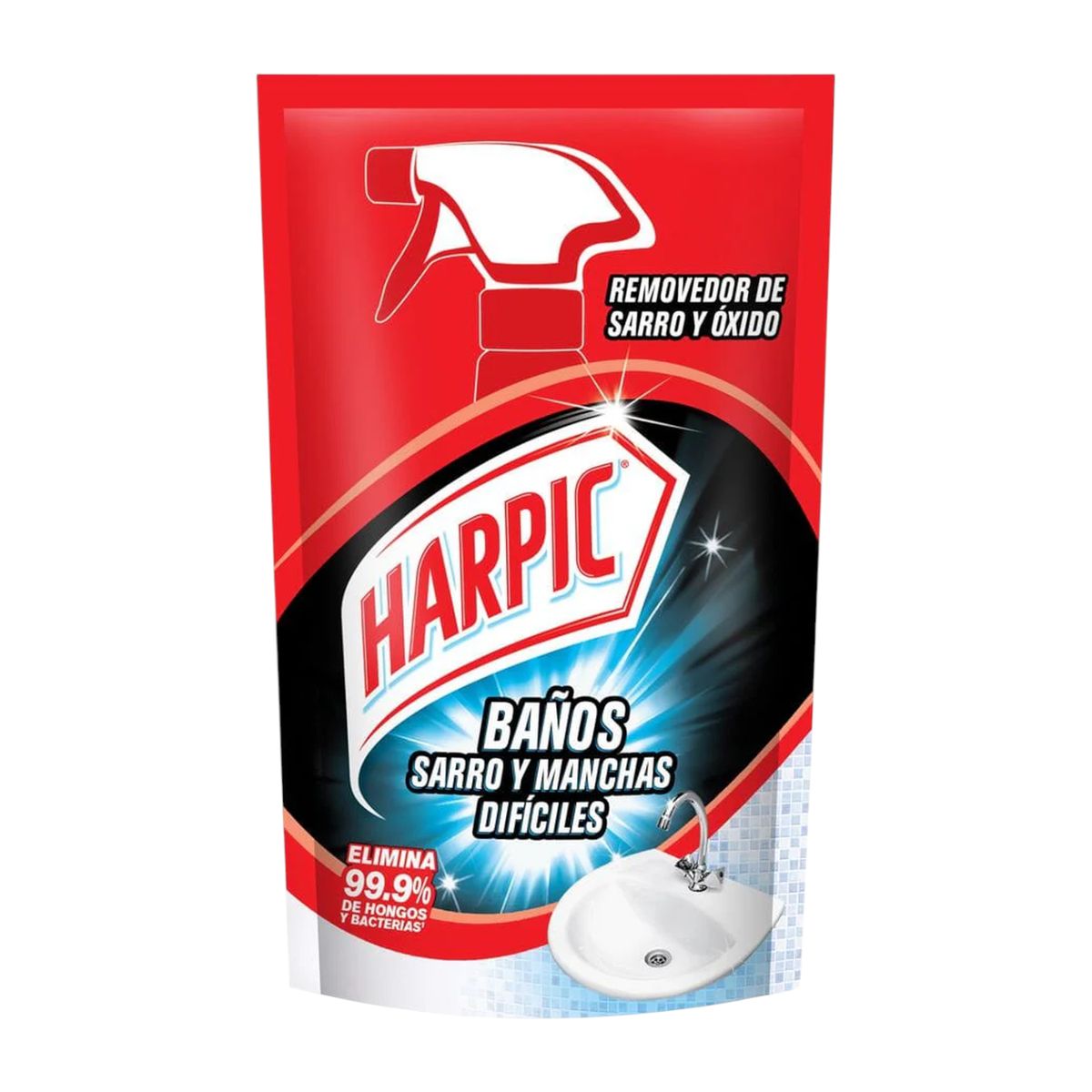 HARPIC - Recarga Harpic Baño Sarro y Manchas Difíciles 420ml
