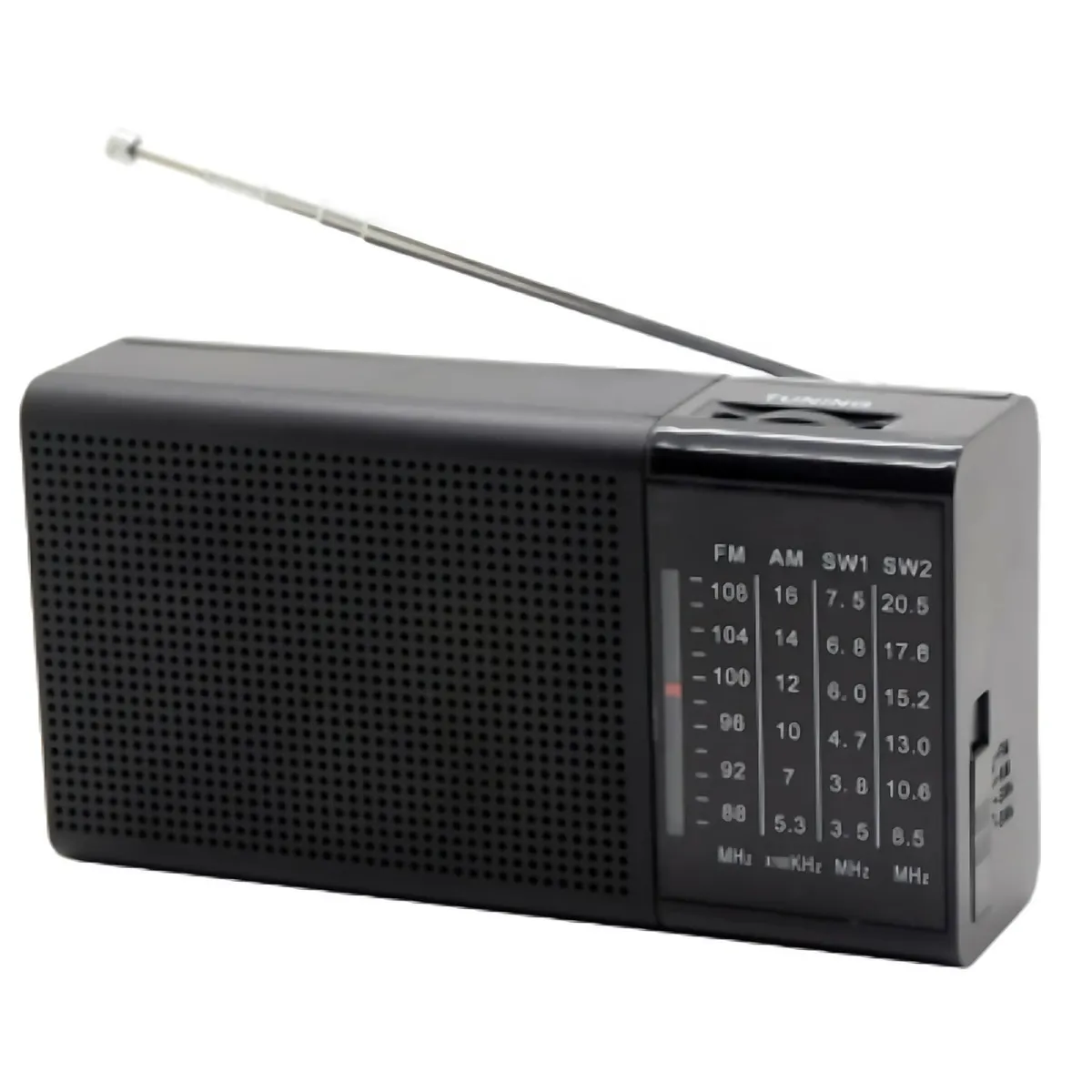 TECNOLAB - Radio FM Portátil AMFMSW De Bolsillo - SC