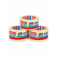 GENERICO - 3 Cintas De Enmascarar Masking Tape Tesa 40 Mts X 48 Mm