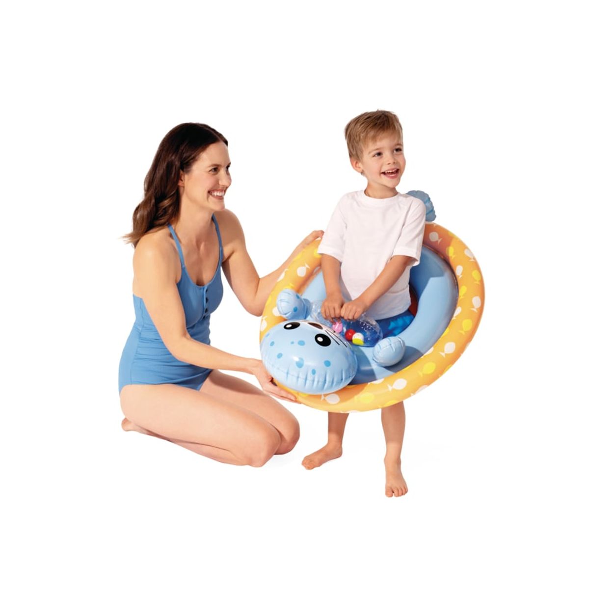 INTEX - Flotador Inflable para Montar INTEX Foca Talla 3+
