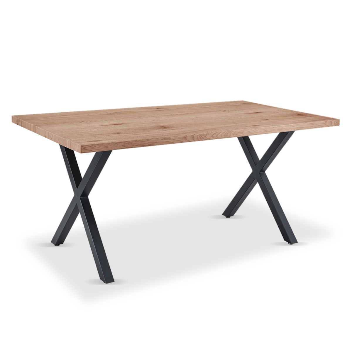 NOVAHUS - Mesa de Comedor 160x90x75cm Brooklyn Café