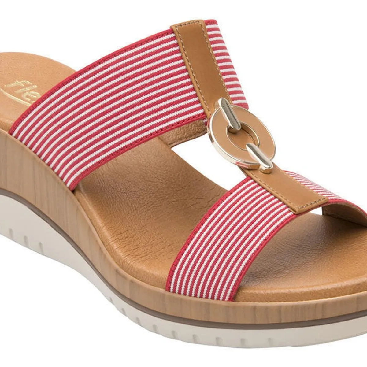 FLEXI - Sandalia Mujer Emily 113306 Roja Flexi
