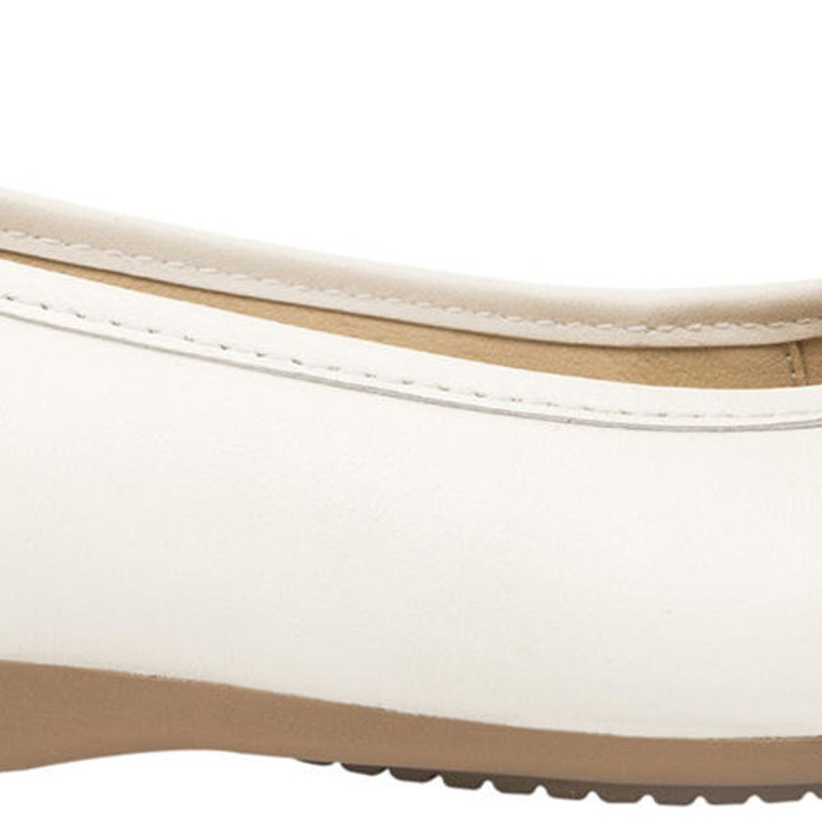 FLEXI - Ballerina Mujer Cuero Marie Blanco Flexi