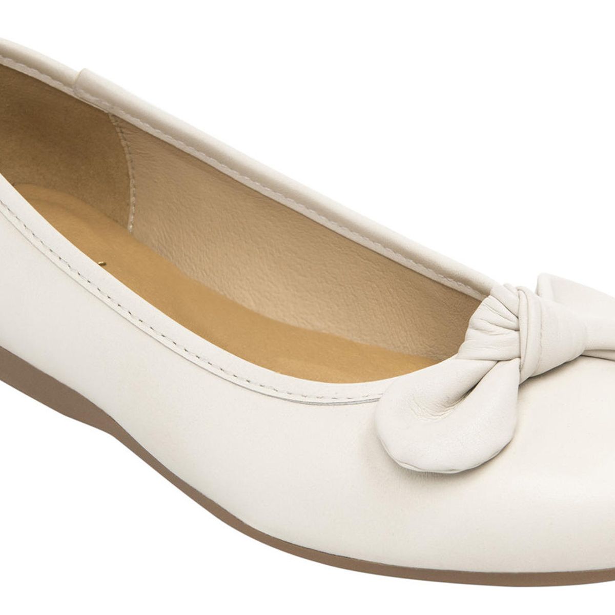 FLEXI - Ballerina Mujer Cuero Marie Blanco Flexi