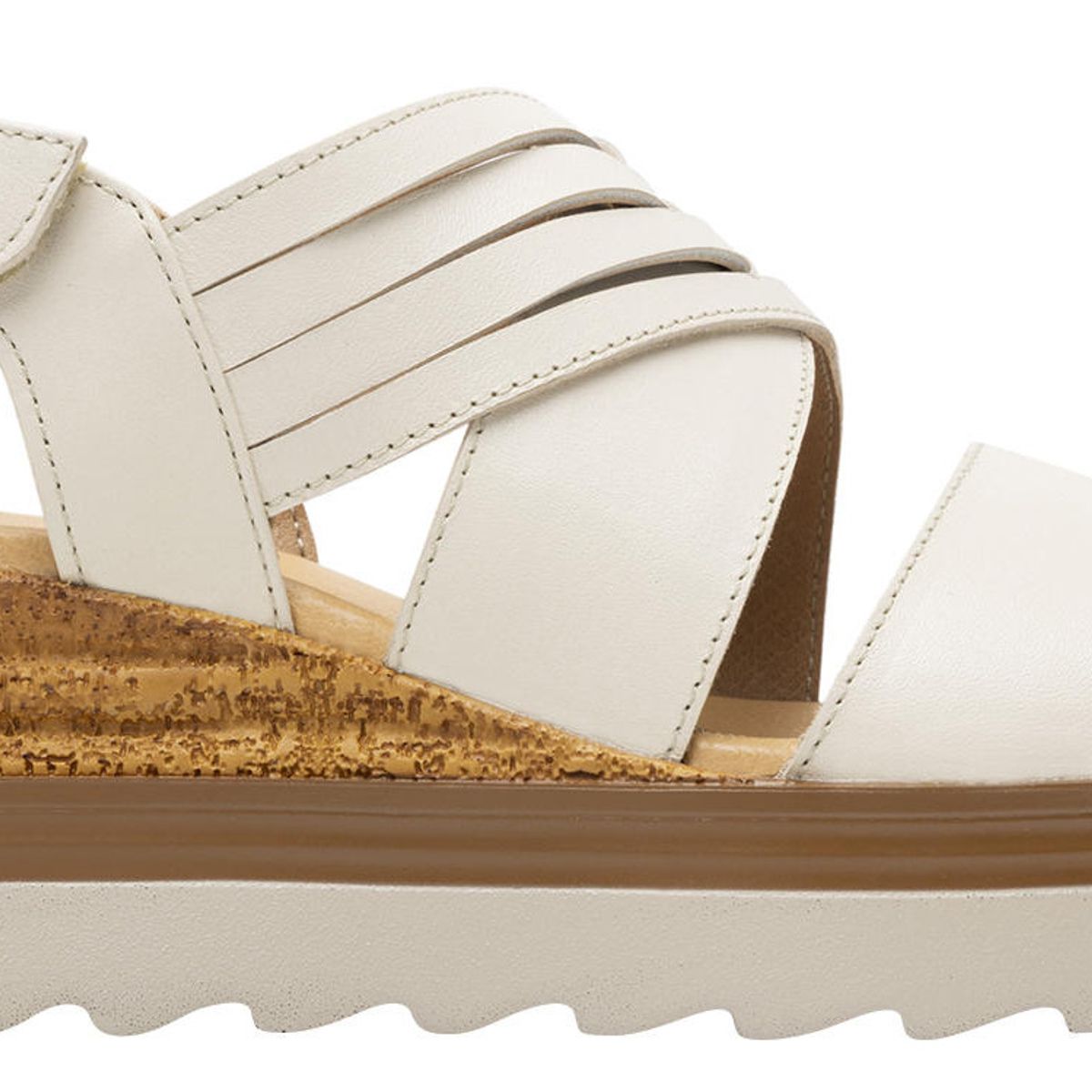 FLEXI - Sandalia Mujer Manaus 127702 Blanco Algodón