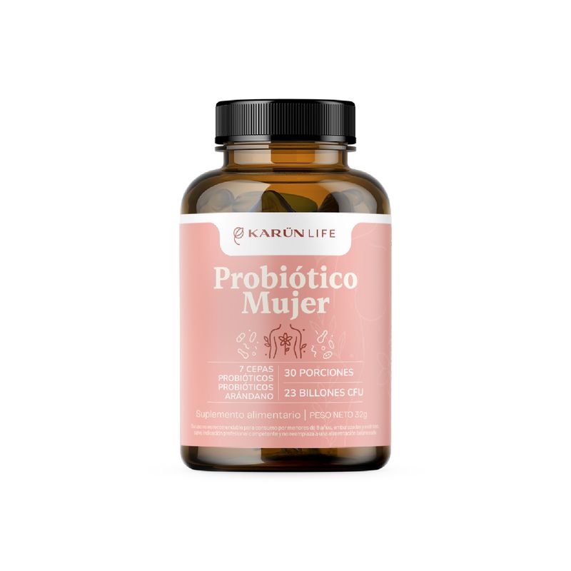 KARUNLIFE - Probiótico Mujer 60 Cápsulas Karun Life