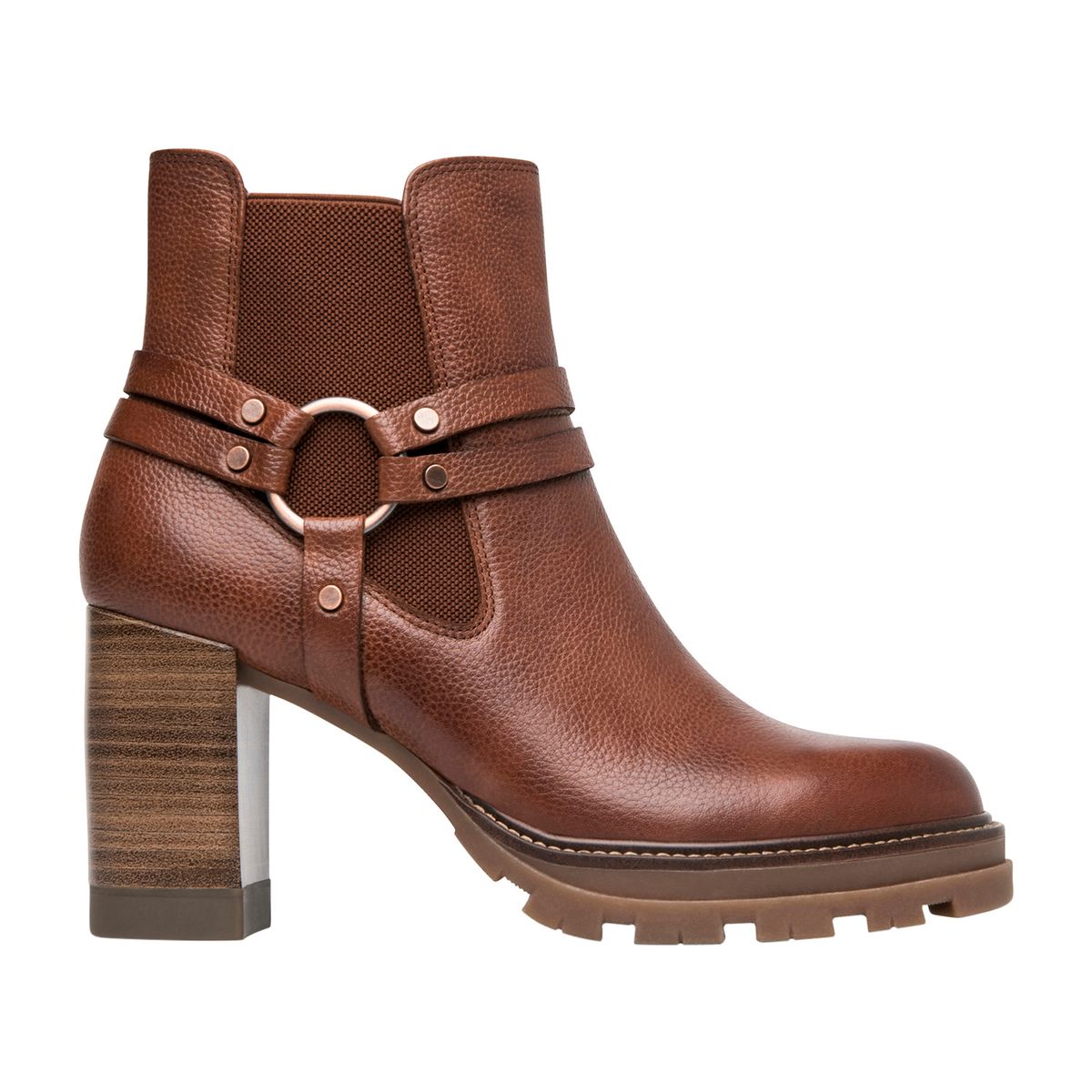 FLEXI - Botin Mujer Caipi 132601 Chestnut Flexi