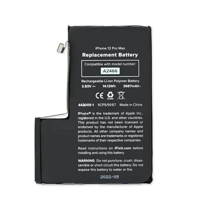 OEM - Batería para iPhone 12 Pro Max 2020