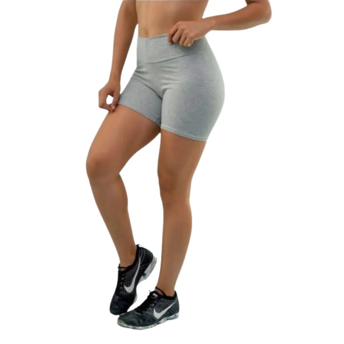 LIKE SHOP - Calza Deportiva Algodón Corta Tipo Short Escolar Tiro Alto. 492