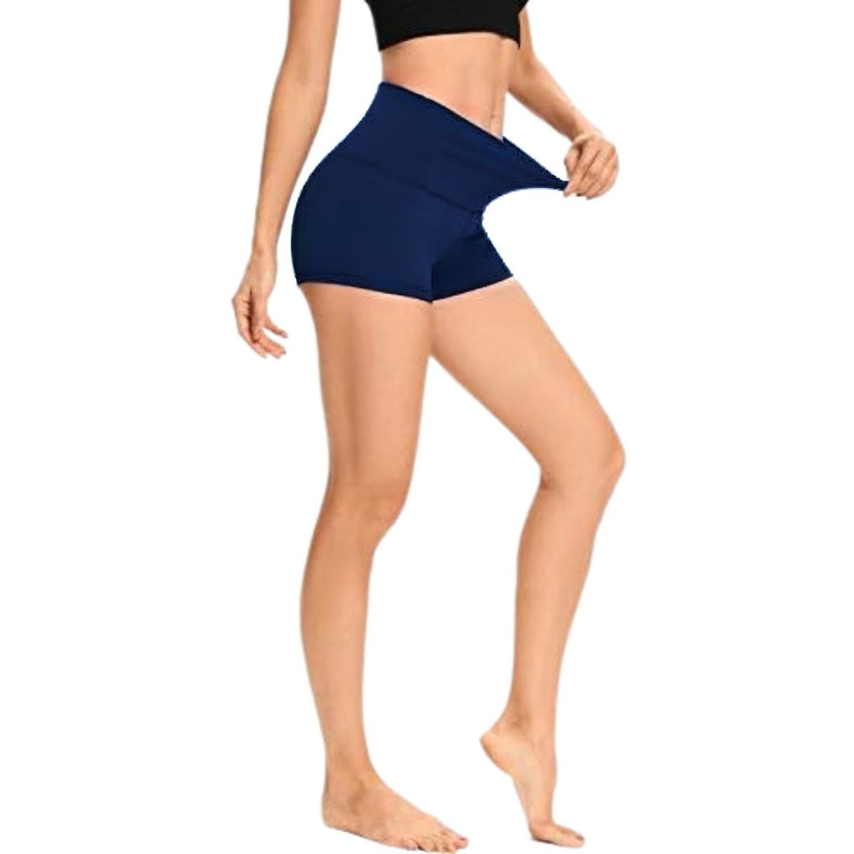 LIKE SHOP - Calza Deportiva Algodón Corta Tipo Short Escolar Tiro Alto. 492