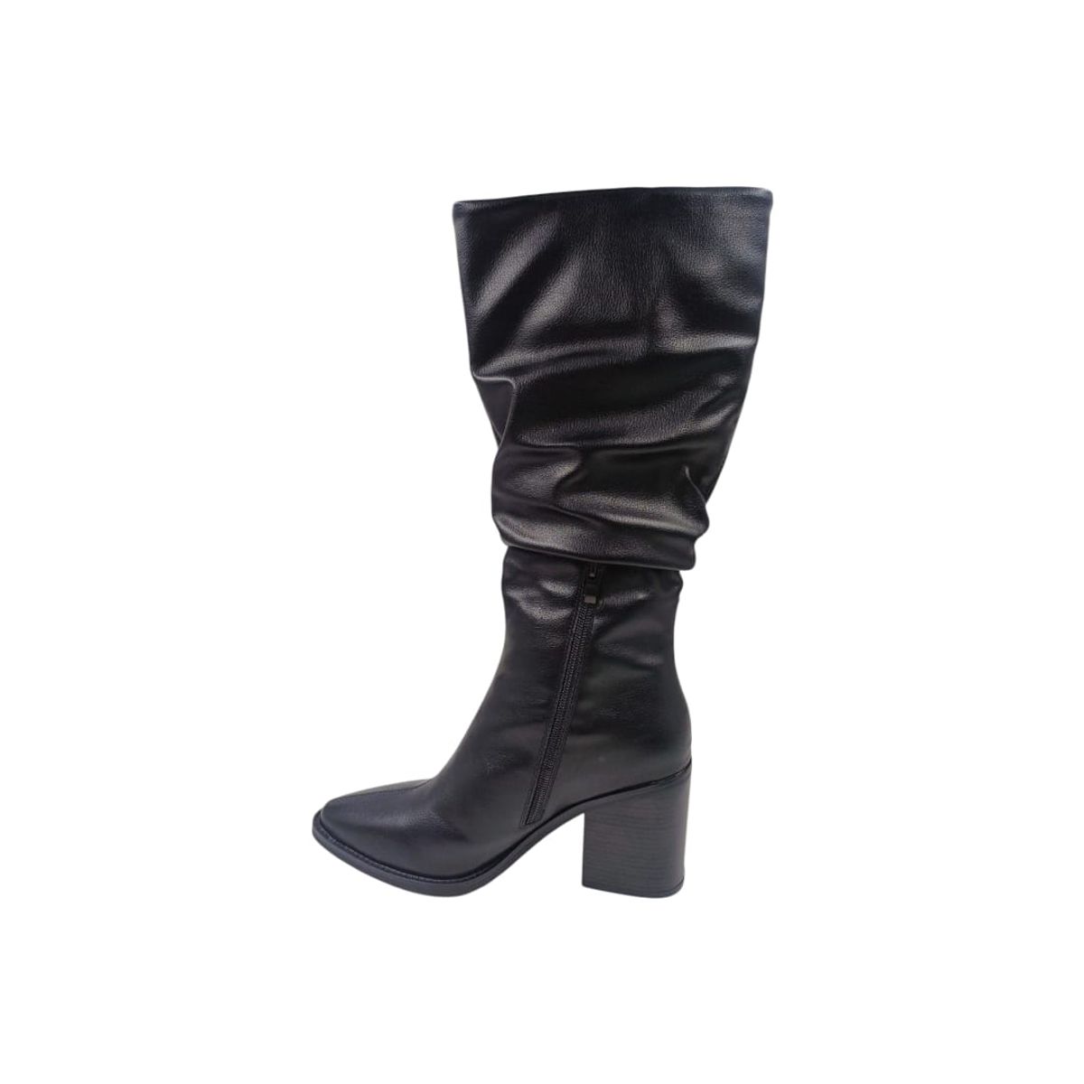 HERIEL - Bota Negra Taco Mujer