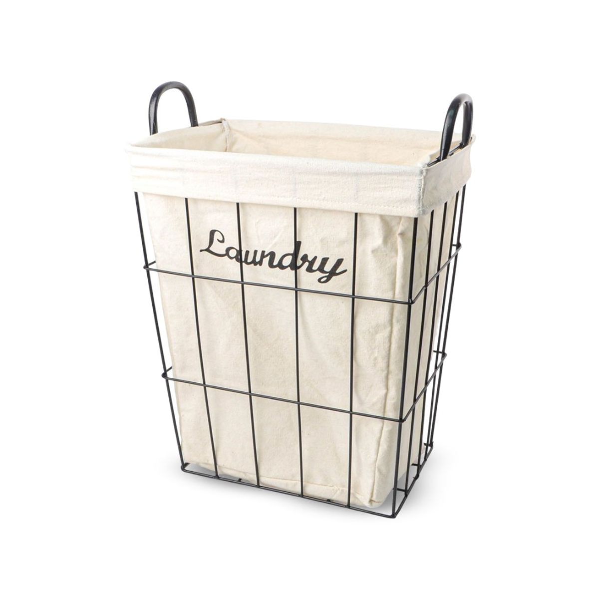 GENERICO - Canasto Organizador Ropa Laundry con Rejillas