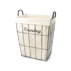 GENERICO - Canasto Organizador Ropa Laundry con Rejillas