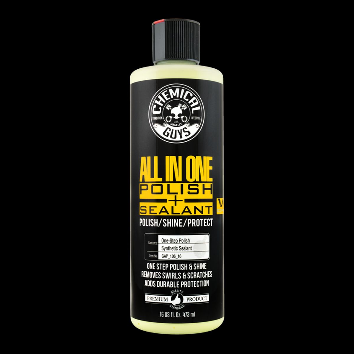 CHEMICAL GUYS - Pulimento y sellador Chemical Guys V4 All in One  - 473 ml