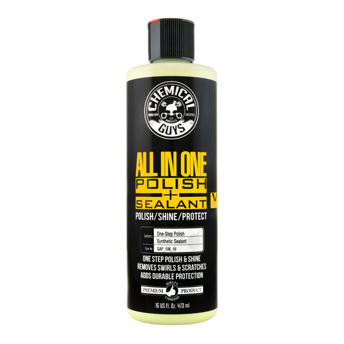 CHEMICAL GUYS - Pulimento y sellador Chemical Guys V4 All in One  - 473 ml