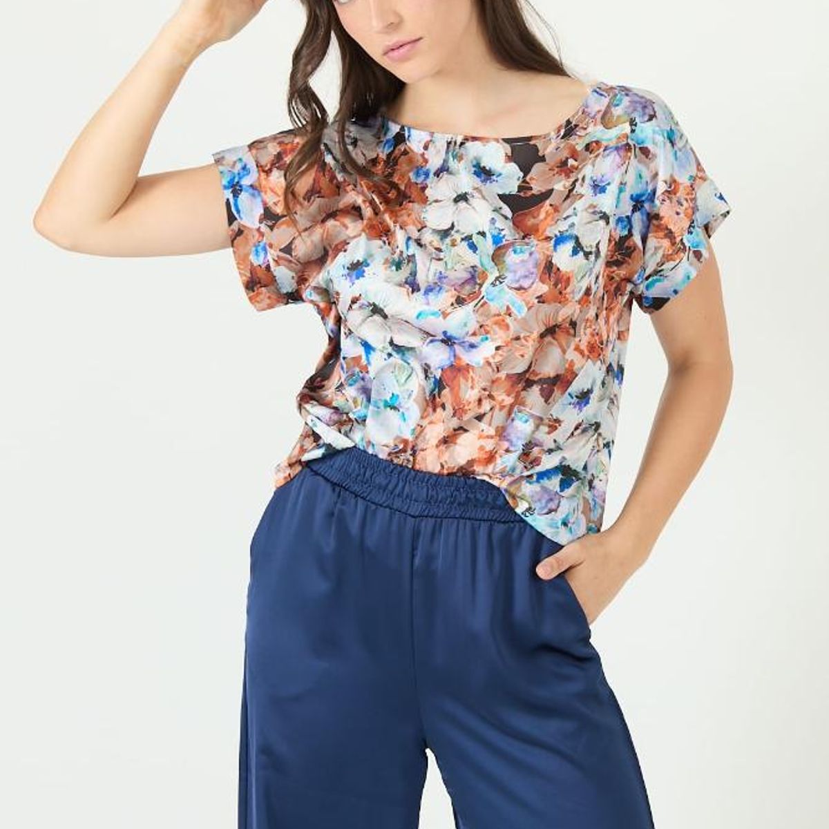 PRIVILEGE - Blusa multicolor estampada 2391