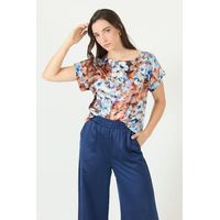 Blusa multicolor estampada 2391