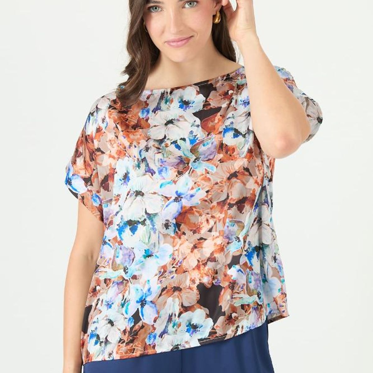 PRIVILEGE - Blusa multicolor estampada 2391