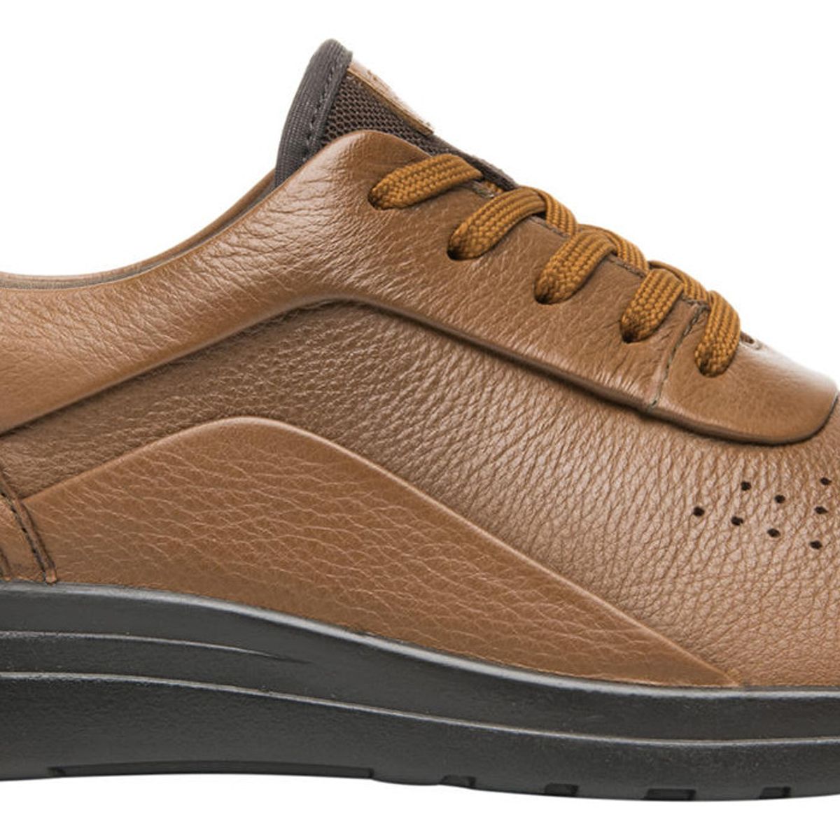 FLEXI - Zapatilla Mujer Cuero Traviata Cafe Flexi