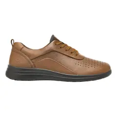 FLEXI - Zapatilla Mujer Cuero Traviata Cafe