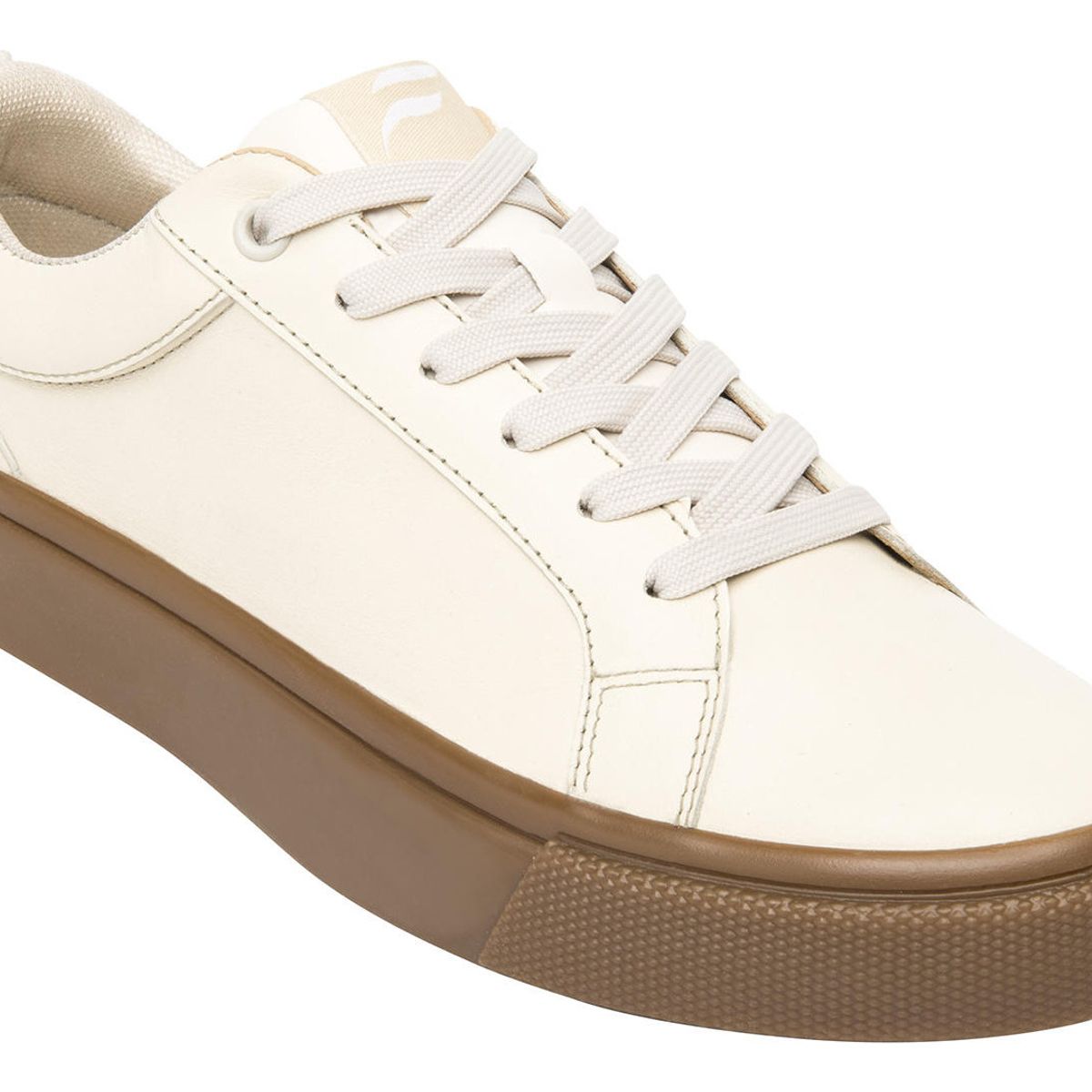 FLEXI - Zapatilla Mujer Cuero Nikia 120201 Blanco Crema Flexi