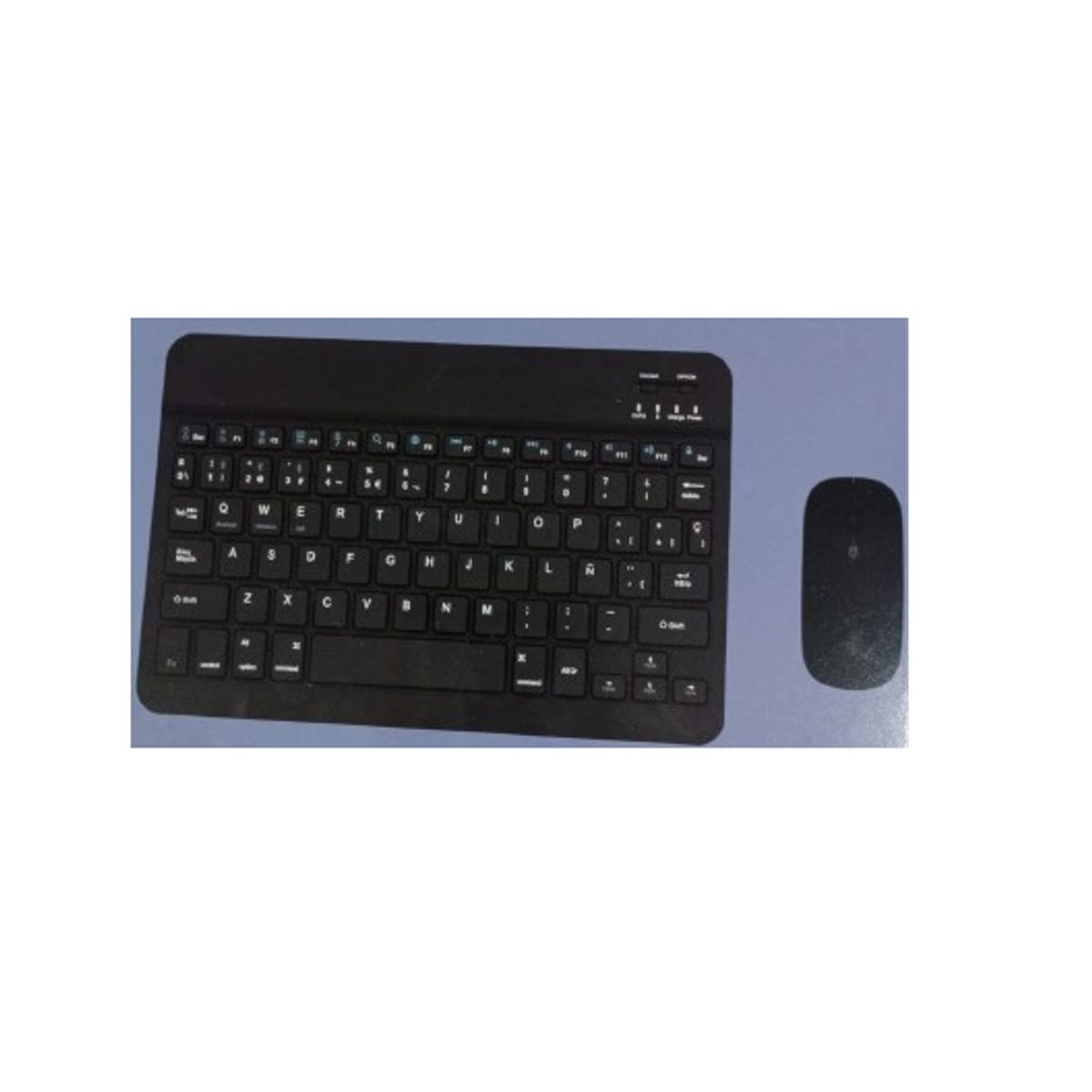GENERICO - Kit teclado y mouse Motomo Bt K5  solo negro