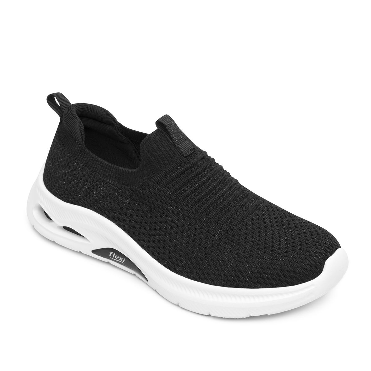 FLEXI - Zapatilla Mujer Brera 135201 Negro Flexi