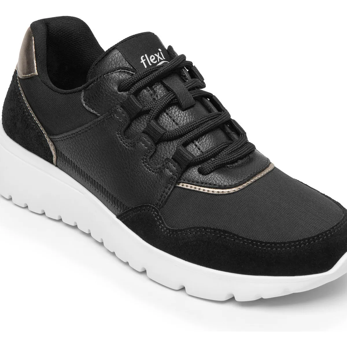 FLEXI - Zapatilla Mujer Lucena 129702 Negro Flexi